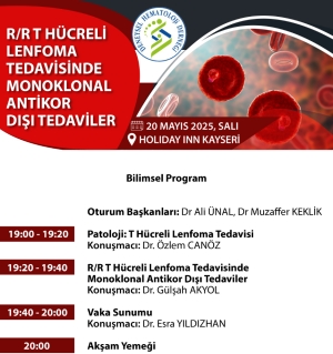 R/R T HÜCRELİ LENFOMA TEDAVİSİNDE MONOKLONAL ANTİKOR DIŞI TEDAVİLER